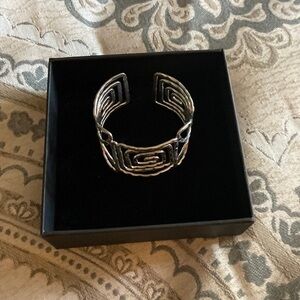 Silver Plated Cuff Bracelet